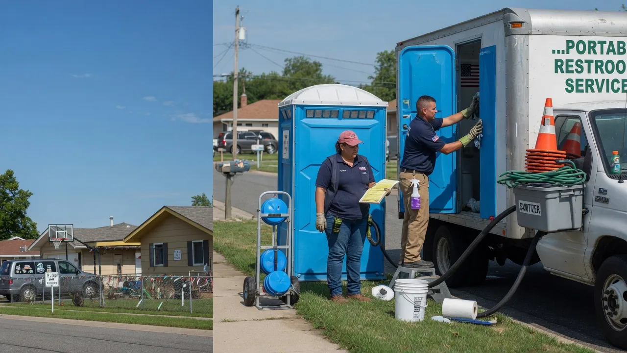 Portable Toilet Rental in Burlington, IN near me